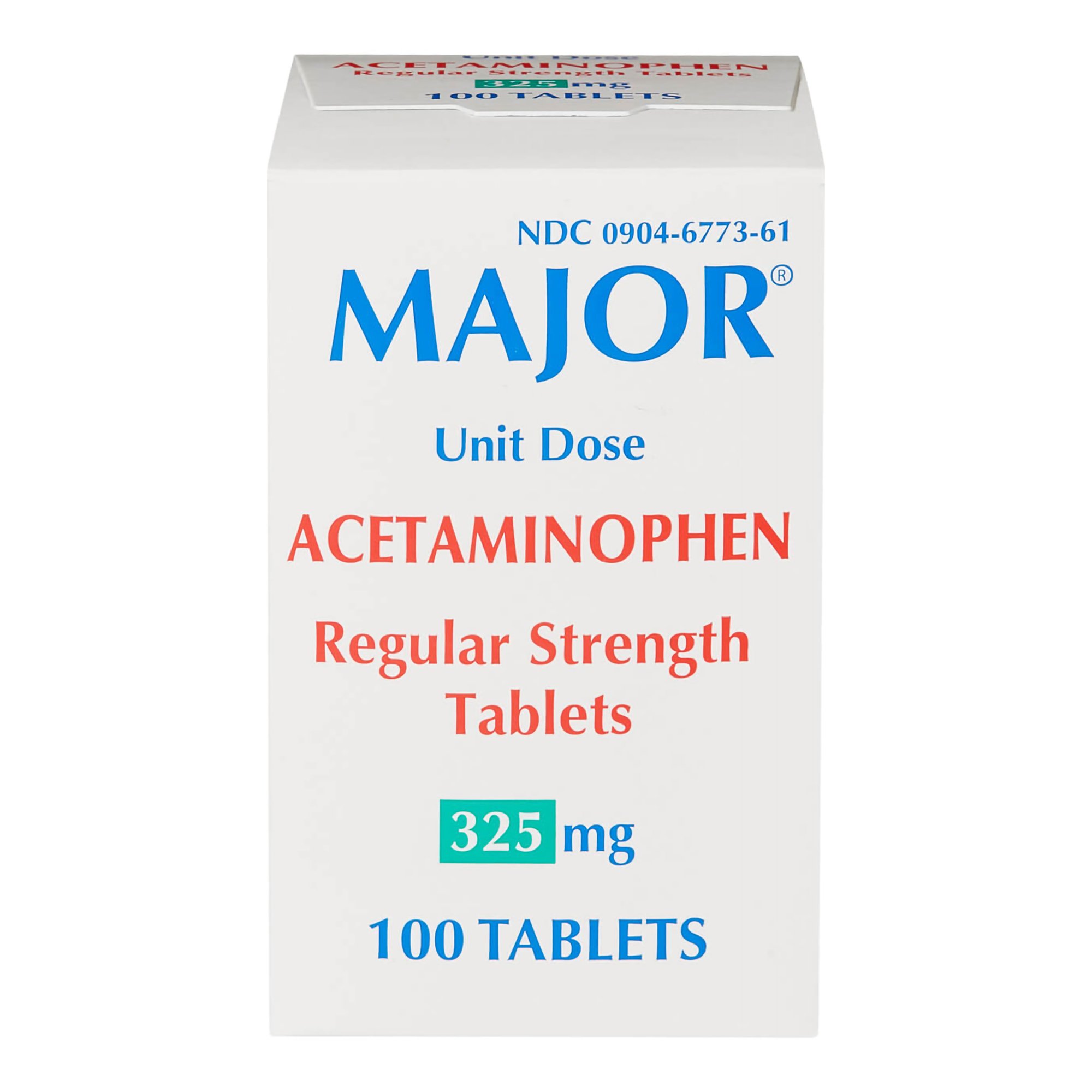 Major Acetaminophen Pain Relief MK 1127179