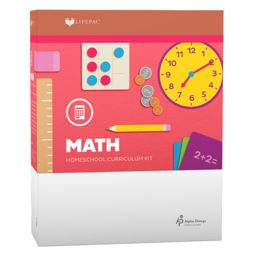 LIFEPAC Math Grade 2 Complete Boxed Set