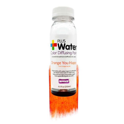 Plus Water Color Diffusing Paint: Orange You Happy