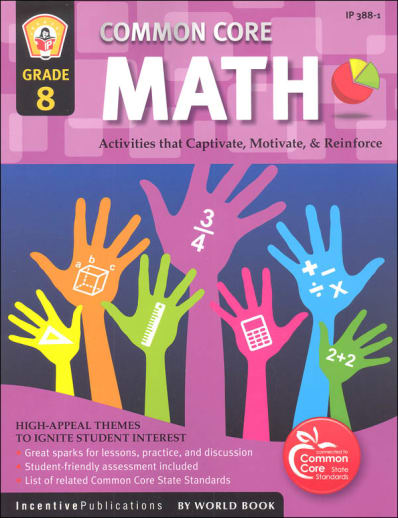 Common Core Math Activities Grade 8