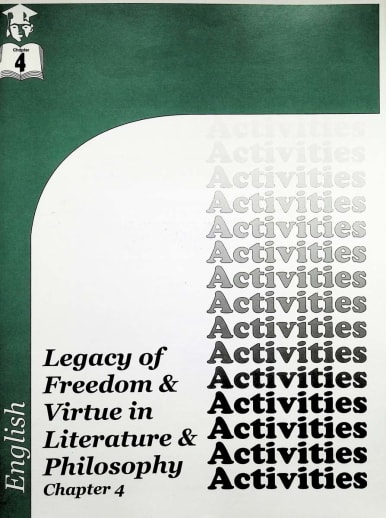 English IV: Legacy of Freedom & Virtue in Literature & Philosophy Chapter 4 Activities