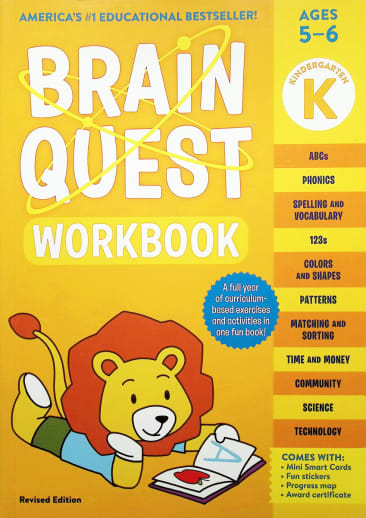 Brain Quest Workbook: Kindergarten Revised Edition