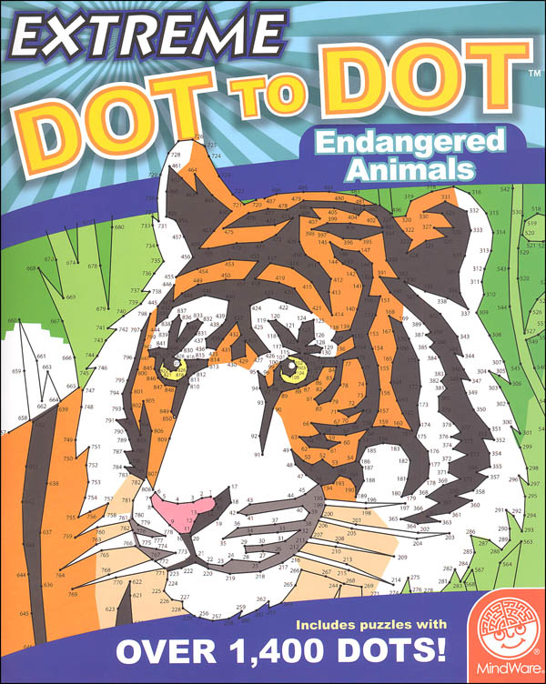 MindWare Extreme Dot to Dot (Endangered Animals)