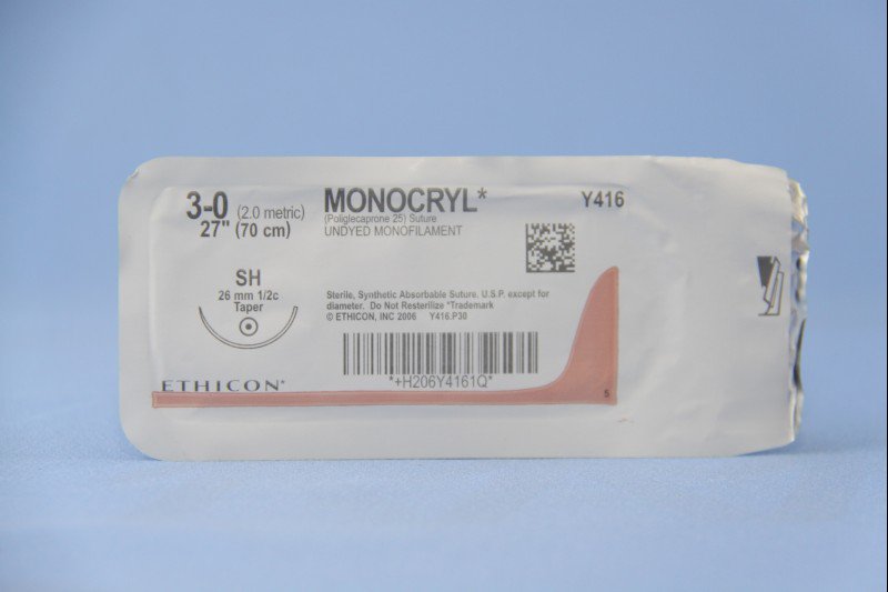 Monocryl Suture with Needle MK 217663