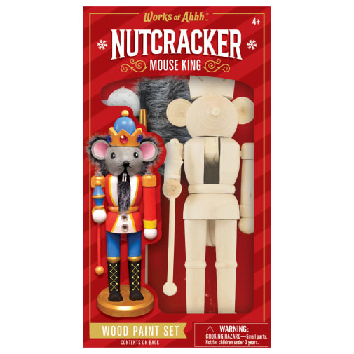 Nutcracker Mouse King Wood Paint Kit