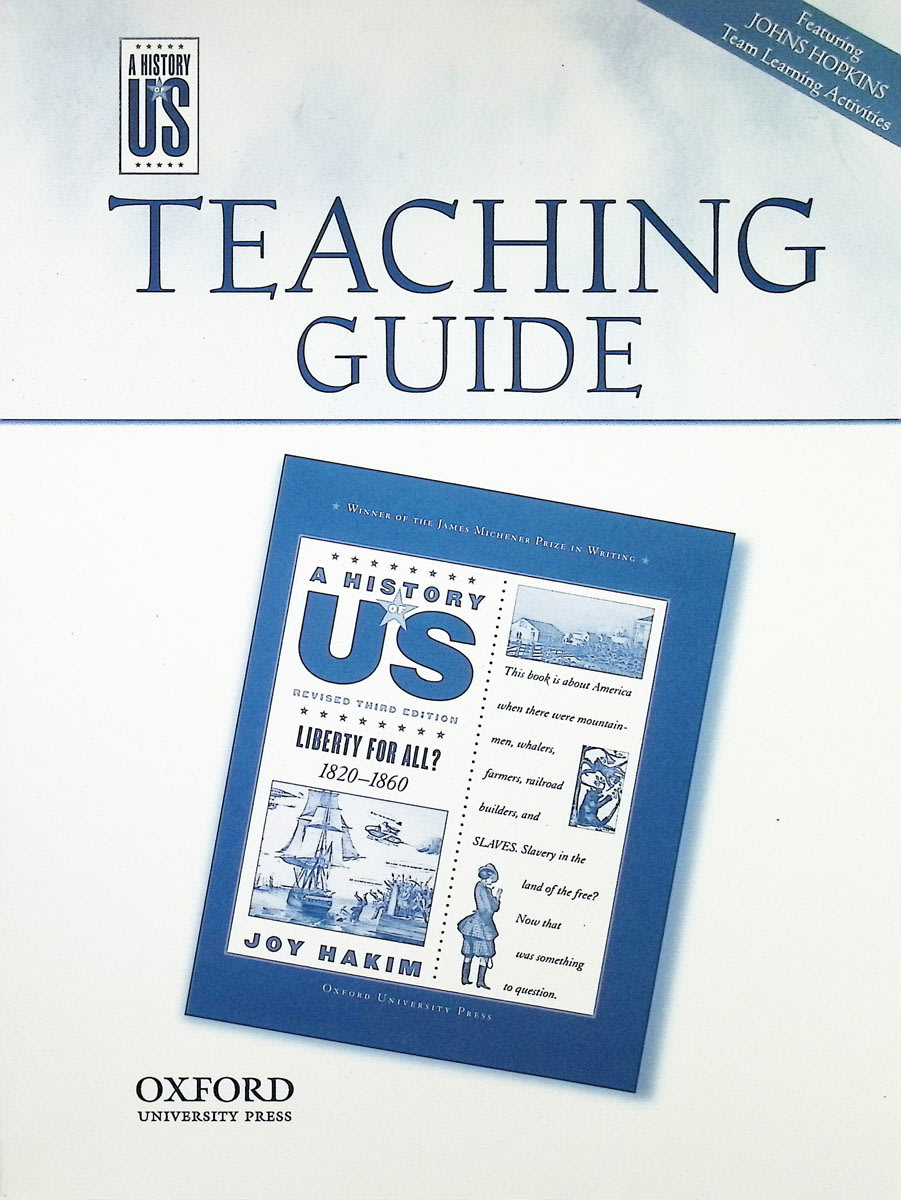 A History of US: Liberty For All Volume 5 Middle/High Teacher Guide