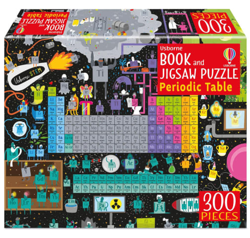Periodic Table Book and Jigsaw Puzzle (300 pieces)