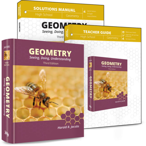 Geometry Curriculum Pack 3rd Edition (Jacobs) softcover