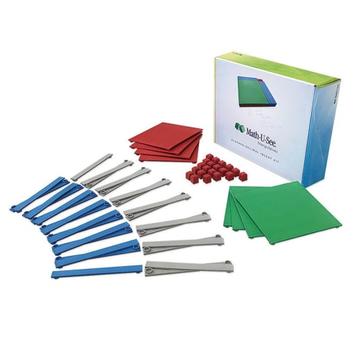 Math-U-See Algebra/Decimal Inserts