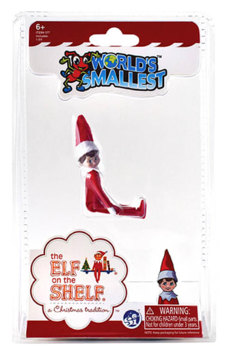 World's Smallest Elf on the Shelf
