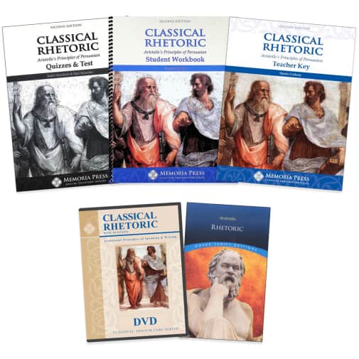 Memoria Press Classical Rhetoric Text & DVD Set