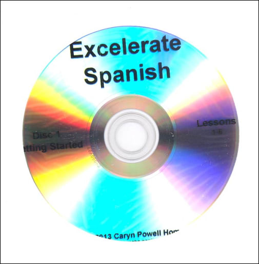 Excelerate Spanish DVD Lessons 1-6