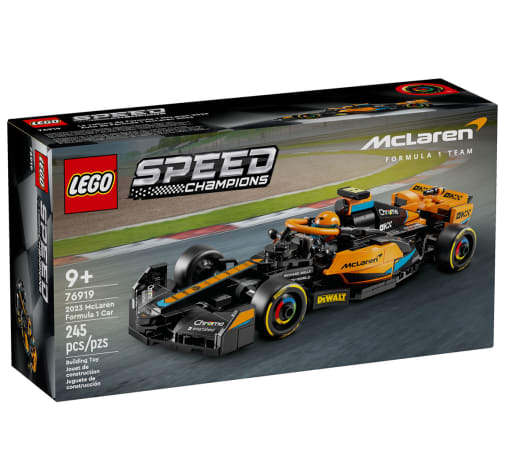 LEGO Speed Champions 2023 McLaren Formula 1 Race Car (76919)