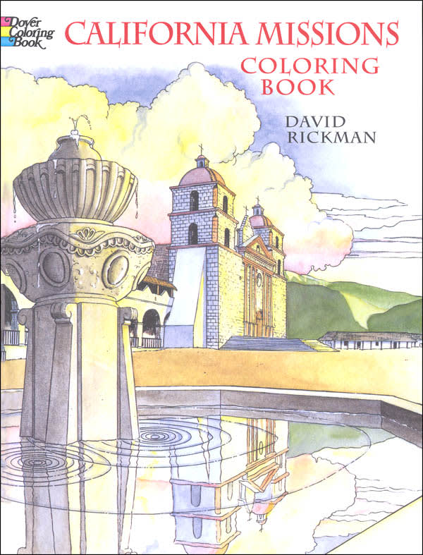 California Missions Coloring Book