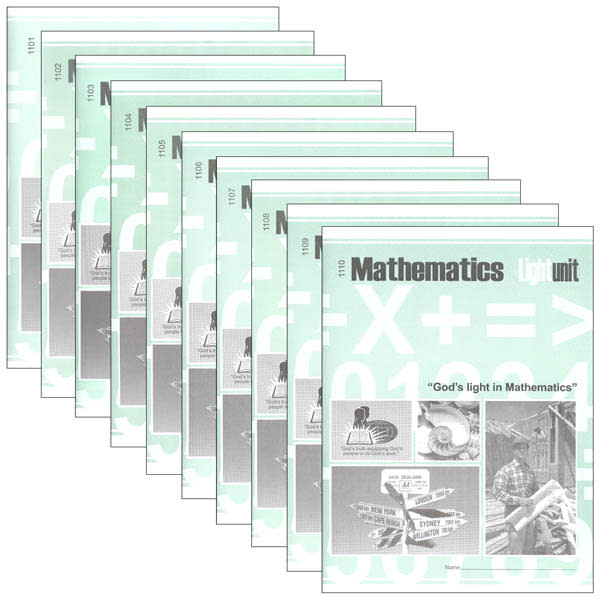 Algebra II LightUnit Set 1101-1110