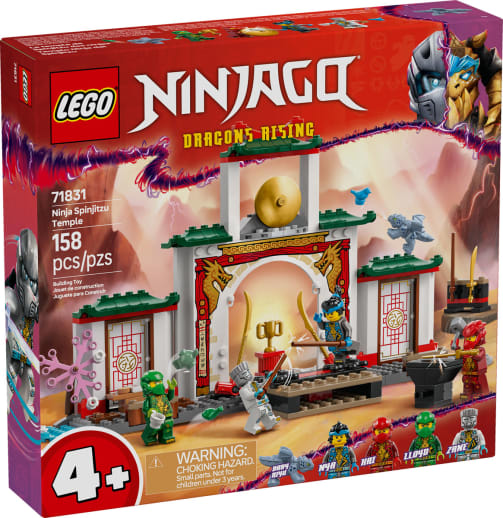 LEGO Ninjago Ninja Spinjitzu Temple (71831)