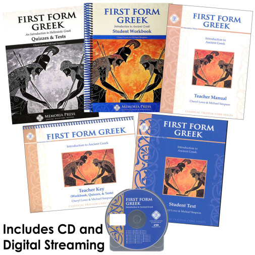 First Form Greek Text Set