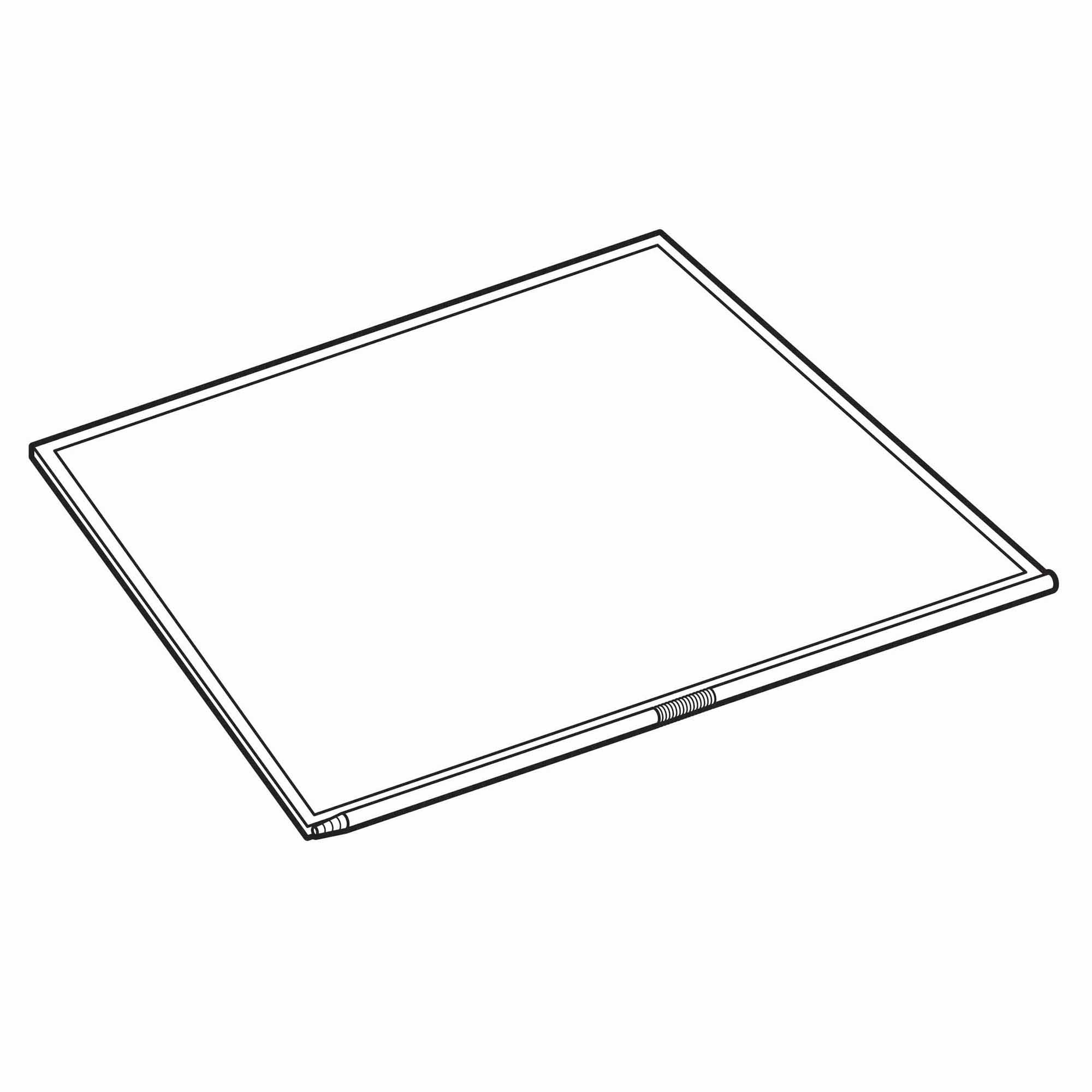Absorbent Floor Mat Halyard 36 X 48 Inch White Hex Film MK 338076