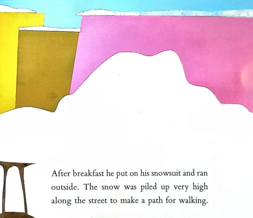 The Snowy Day: 50th Anniversary Edition By Ezra Jack Keats - Hardcover - View #6
