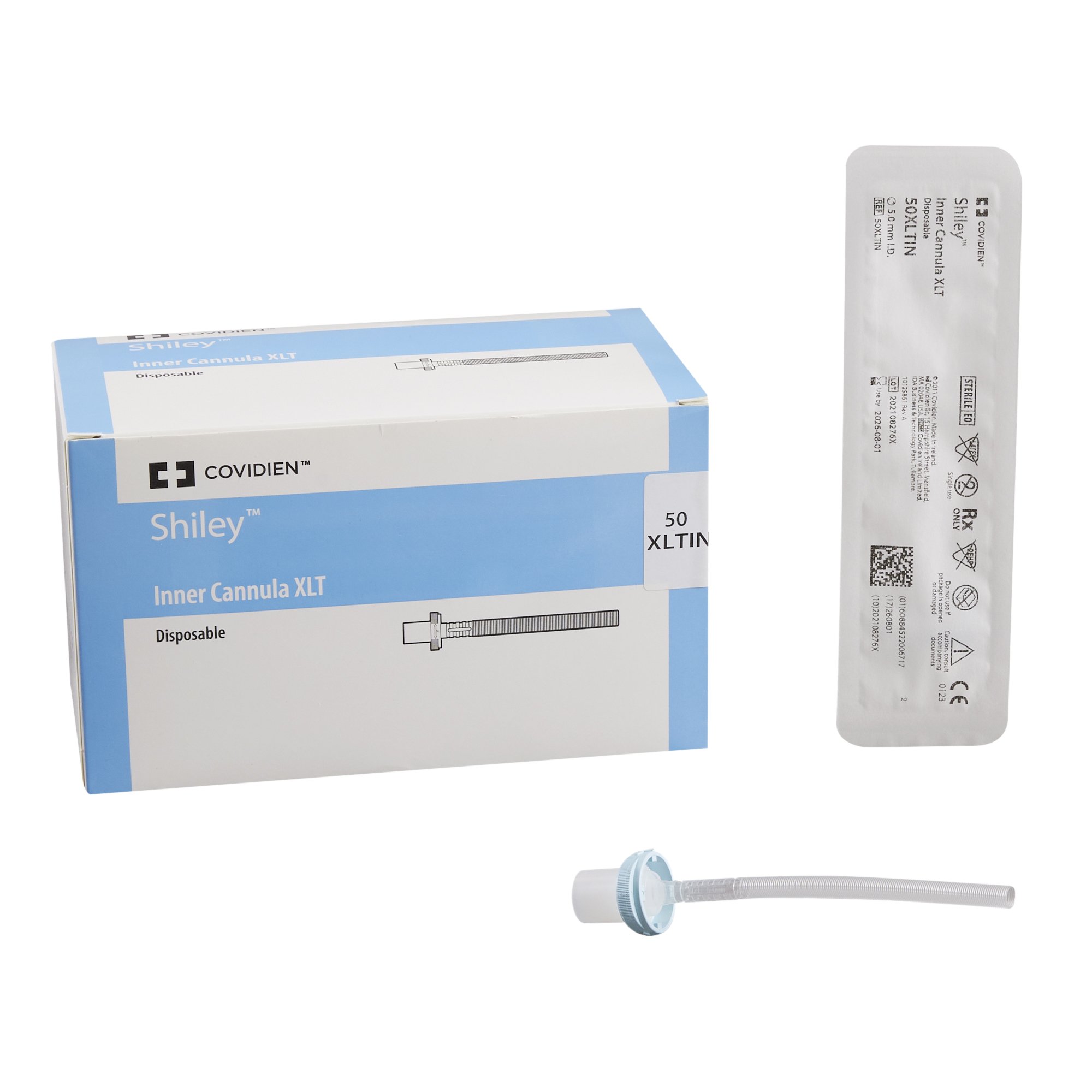 Shiley XLT Tracheostomy Tube and Disposable Cannula, Size 5 MK 539850