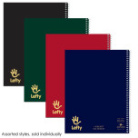 8 x 10.5 Left-Handed Wide-Ruled Spiral Notebook  Left handed notebooks,  Left handed, Ruled notebook