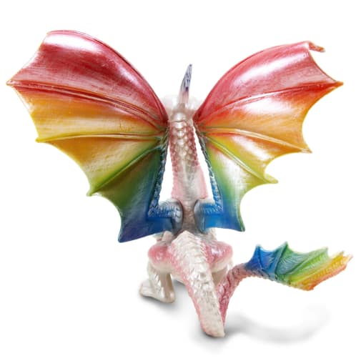 babythreeドラゴンWA LONG LONG虹 Rainbowシークレット Amazon.com: Schleich Bayala - Rainbow Baby Dragon Toy for Girls