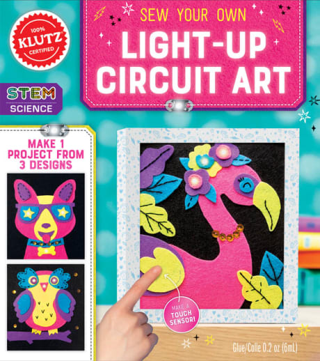 Klutz Sew Your Own Light-Up Circuit Art