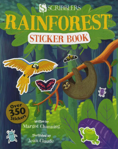 Rainforest Sticker Book (Scribblers Fun Activity)