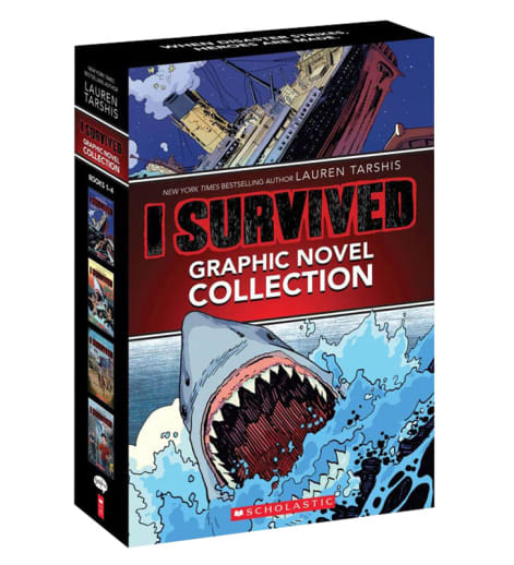 I Survived Graphic Novel Collection: Books 1-4