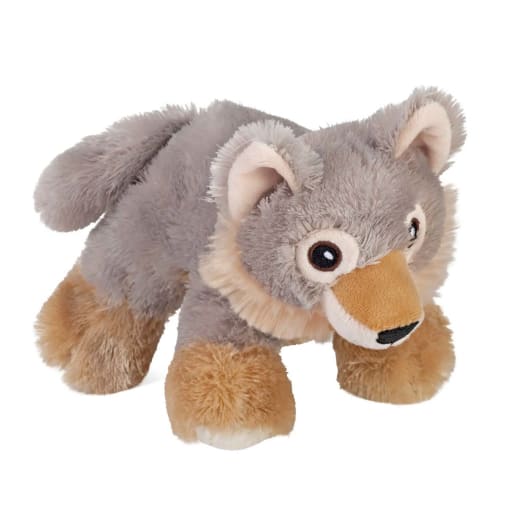 Ecofuzzies Wolf 7" Plush