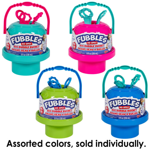 Fubbles No-Spill Big Bubble Bucket