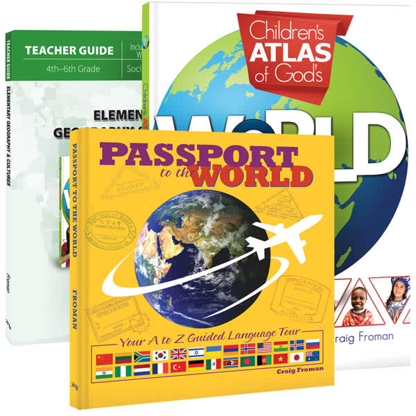 Elementary Geography & Cultures Pack, 3 Volumes
