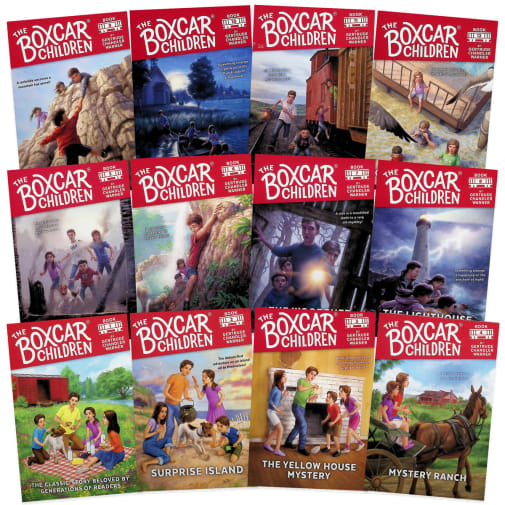 The Boxcar Children Books 1-12 Boxed Set