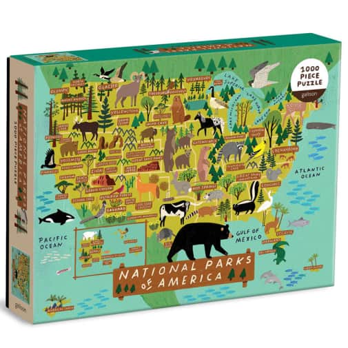 Galison National Parks of America Puzzle (1000 pieces)