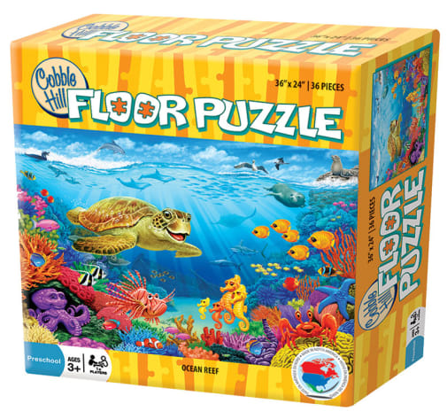 Cobble Hill Ocean Reef Floor Puzzle (36 piece)