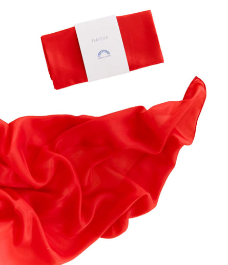 Sarah's Silks Playsilks Red - Original Size