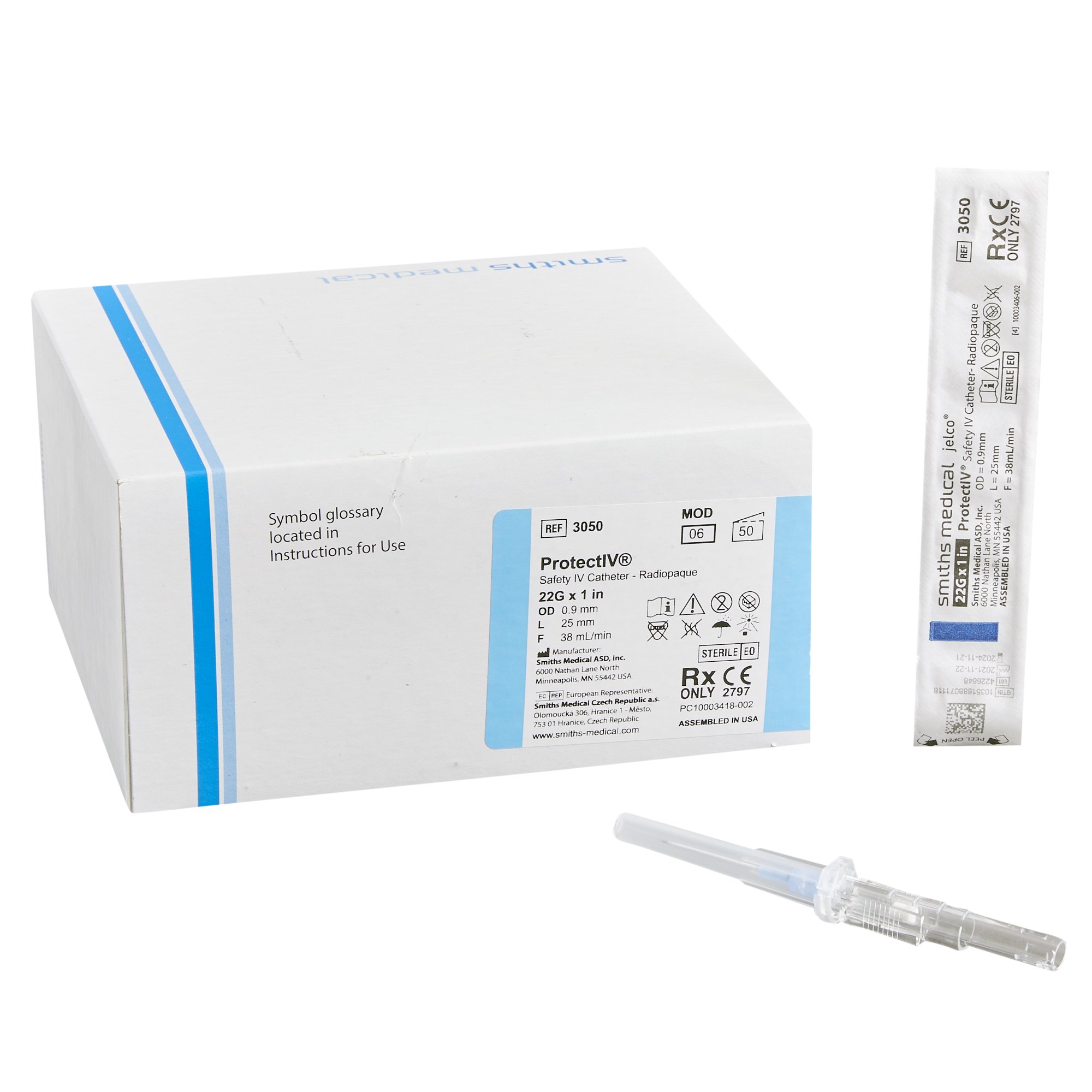Protectiv Peripheral IV Catheter MK 190117