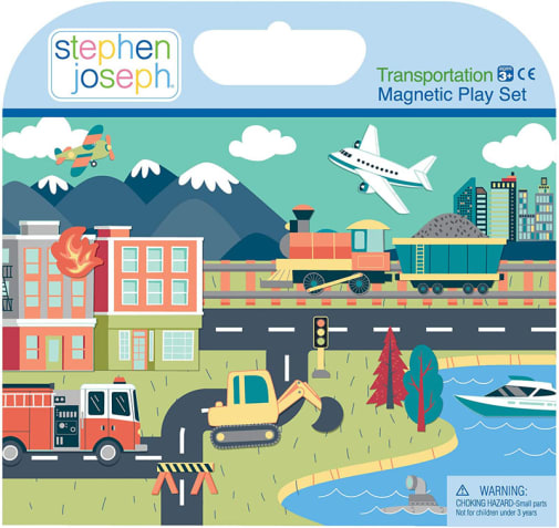 Magnetic Play Set - Transportation