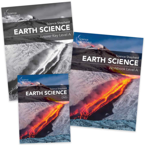 Science Shepherd Earth Science DVD and Workbook Level A Package
