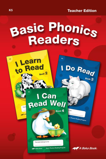 Abeka Basic Phonics Readers K5 Teacher Edition