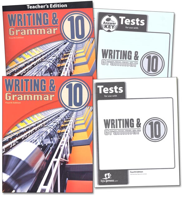 Writing/Grammar 10 Home School Kit 4th Edition