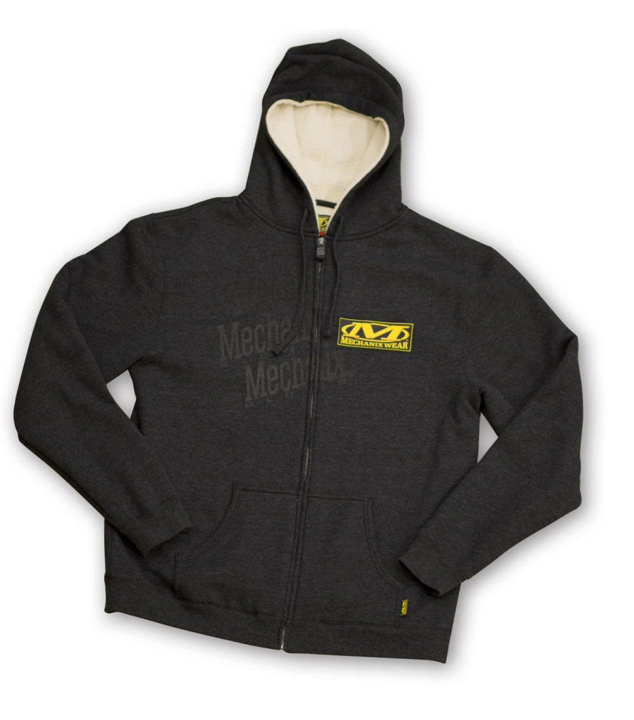 Heavy Duty Hoodie, Grey, large image number 0