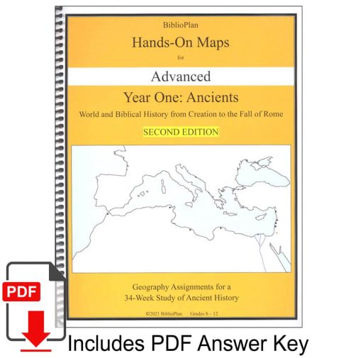 BP Ancient History Hands-On Maps Advanced, Second Edition