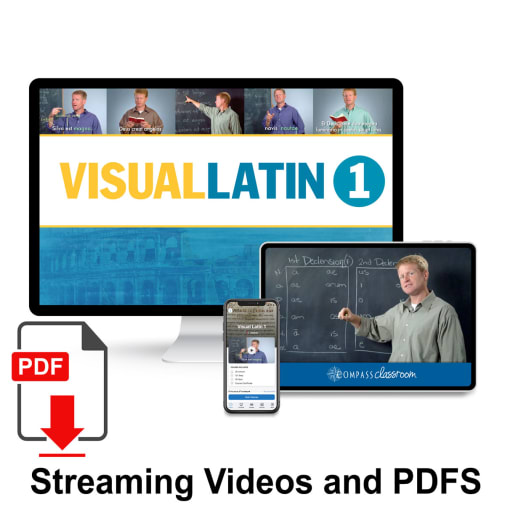 Visual Latin Volume 1 (Digital) - Streaming Videos and PDFS