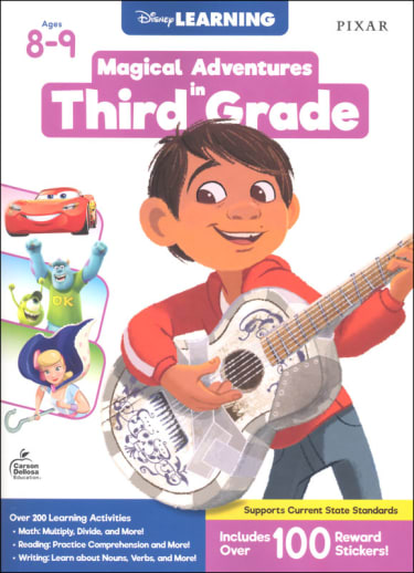 Magical Adventures in Third Grade (Disney Learning Workbook)