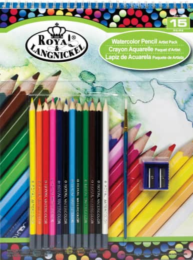 Royal & Langnickel Watercolor Pencil Pad Set