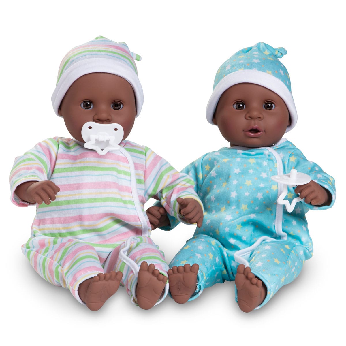 Melissa & Doug Mine to Love Twins - Tyler & Taylor 15" Dolls