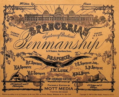 Spencerian Penmanship Copy Book 2