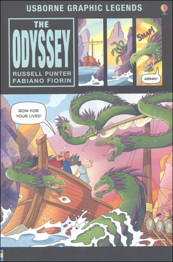 The Odyssey by Homer (Usborne Graphic Legends)