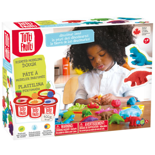 Dinosaur Land Kit (Tutti Frutti Scented Modeling Dough)